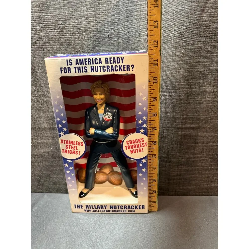 The Hillary Nutcracker Vintage 2007 Political Novelty Gag Gift 9